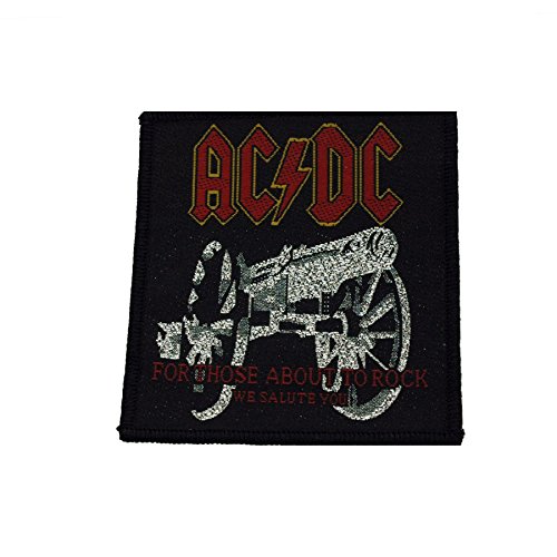 AC/DC - Aufnäher For Those About To Rock (in 10 cm x 7 cm) von Happyfans