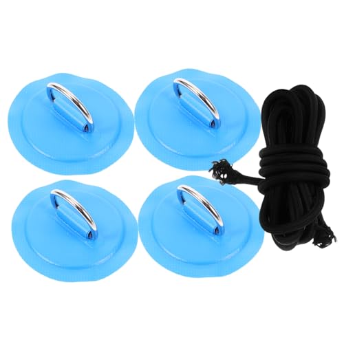 Happyyami 1satz Kayak D- Patch D- Aufkleber Für Schlauchboote Und Sup Boards Inklusive Elastischem Seil Langlebig Und Installieren Für Wassersportzubehör von Happyyami