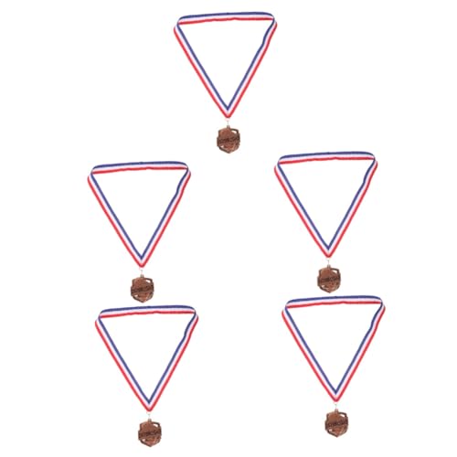 Happyyami 5St Bowling-Medaille Sportliche Bowling-Auszeichnung Kreatives Bowling-Ehrenzeichen Zarte Medaille aus Zinklegierung Wettbewerbsbelohnungsmedaillen empfindlich die Medaille Modell von Happyyami