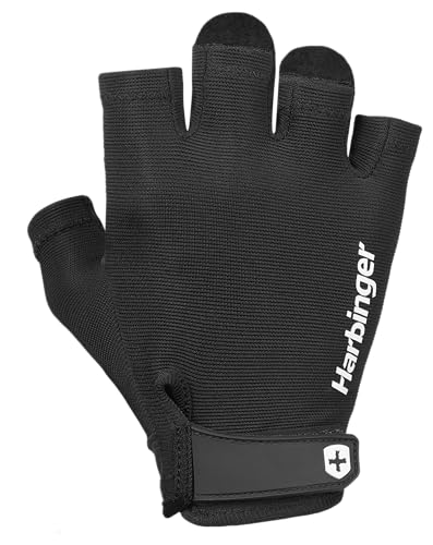 Harbinger Power 2.0 Handschuhe für Gewichtheber, Unisex, Schwarz, XL von Harbinger