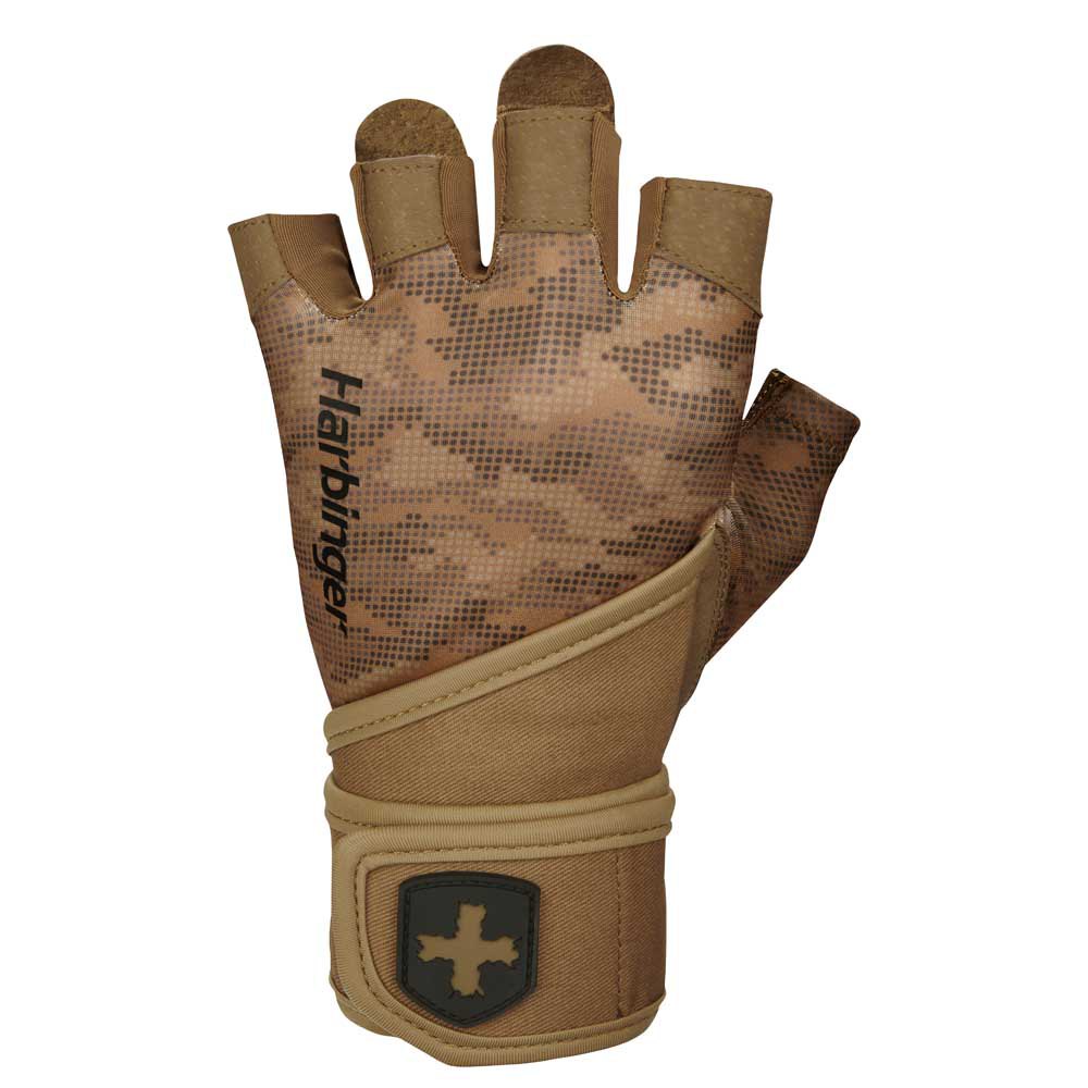 Harbinger Pro Ww 2.0 Training Gloves Braun L von Harbinger
