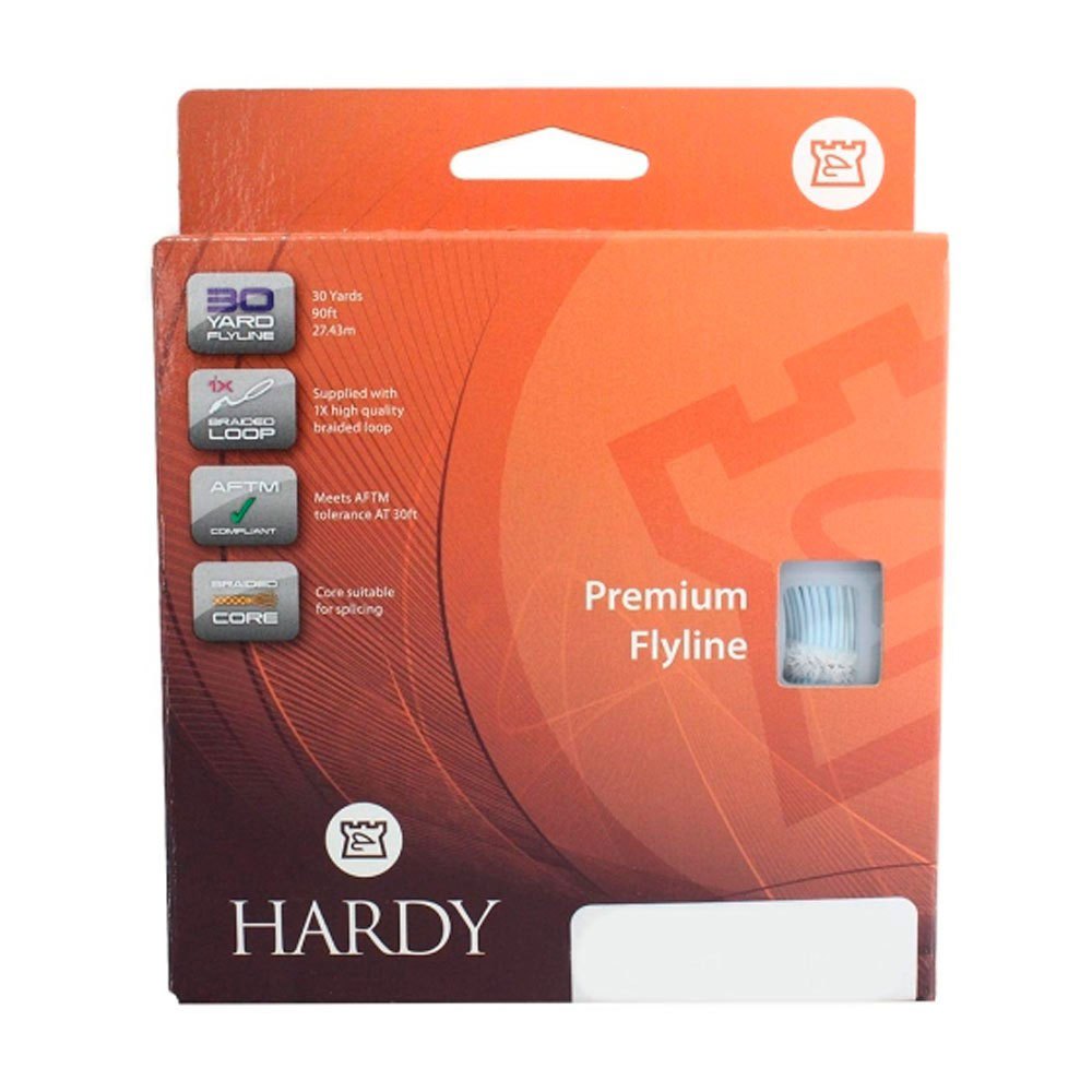 Hardy Premium Medium Sink Fly Fishing Line Durchsichtig Line 7 von Hardy