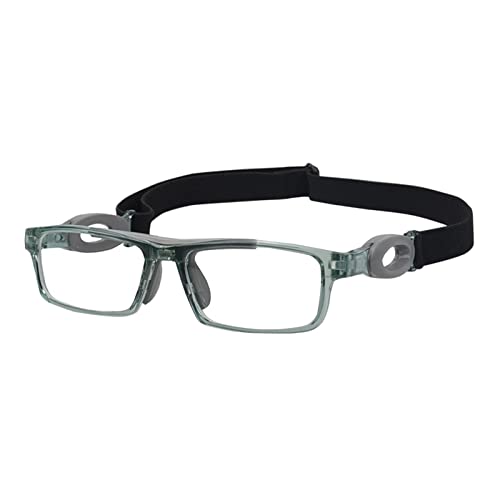 Harilla Fußball Basketball Brille, für Herren Damen Antikollisions Leichte Anti-Beschlag Sportbrillen Schutzbrillen, grau von Harilla