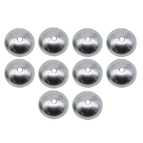 Harilla 10 Stück Gym Ball Stopper Washer Schalen Fitnessgeräte Zubehör Ball Stopper Unterlegscheiben Stahlseil Terminal Armaturen von Harilla