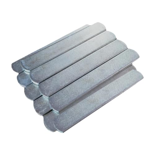 Harilla 10x -Gewichtsplatten, Mehrzweck-Gewichtsplatten mit runden Ecken, Robustes, gewichtetes Ladebein für Lauf- und Fitnessgeräte, professionell, Je 230 G von Harilla