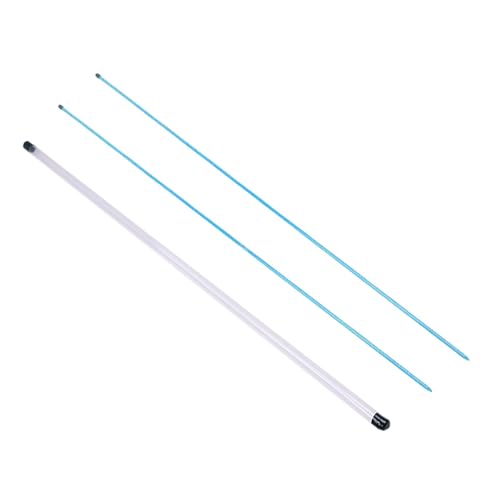 Harilla 2X Golf Ausrichtung Sticks mit Klar Lagerung Rohr Haltung Korrektur Putter Lehre Golf Swing Trainer für Schwung Praxis, Blau, 100CM von Harilla