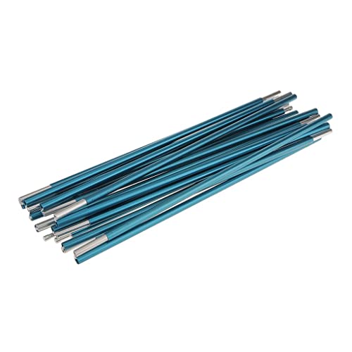 Harilla Faltbares Aluminium Zeltstangen Ersatzzubehör, Multifunktions Zeltstangenstange 8,5/9,5/11 Mm, Blau, 408cm von Harilla