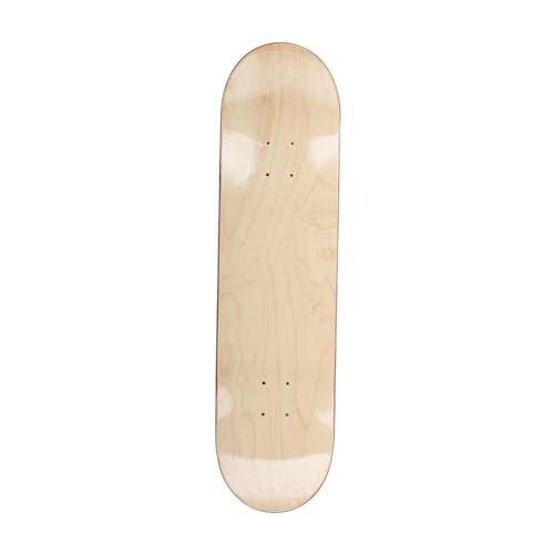 Harilla Holz-Skateboard-Deck, DIY-Skateboard für Kinder, stabiles Longboard für Kunstmalerei, 78,7 x 20,3 cm, Kunst-Malbrett für Kinder, Kanadischer Ahorn von Harilla