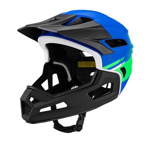 Harilla Integralhelm Fahrradhelm Fahrradausrüstung Fahrradhelm Schutzhelm Cap Road Mountainbike Helm für Erwachsenensport, Grün blau von Harilla