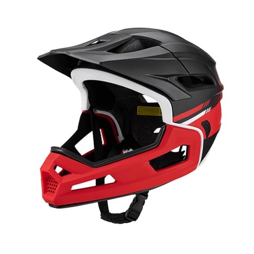 Harilla Integralhelm Fahrradhelm Fahrradausrüstung Fahrradhelm Schutzhelm Cap Road Mountainbike Helm für Erwachsenensport, rot schwarz von Harilla