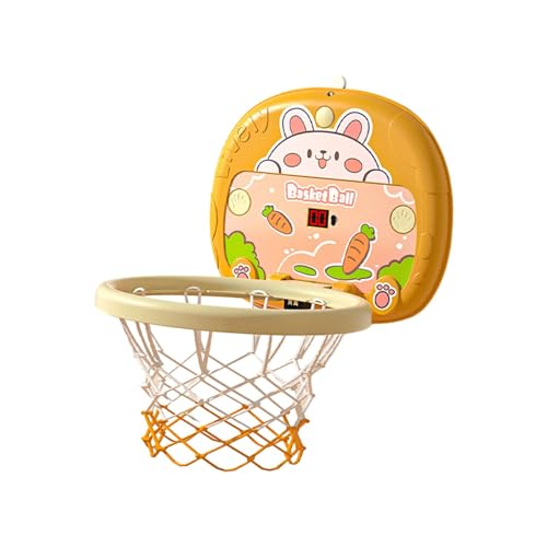 Harilla Mini Basketballkorb Set, Interaktives Spielzeug, Basketballtor für Drinnen Und Draußen, Innenspielset, Schlafzimmer Basketballkorb für Die, Kaninchen von Harilla