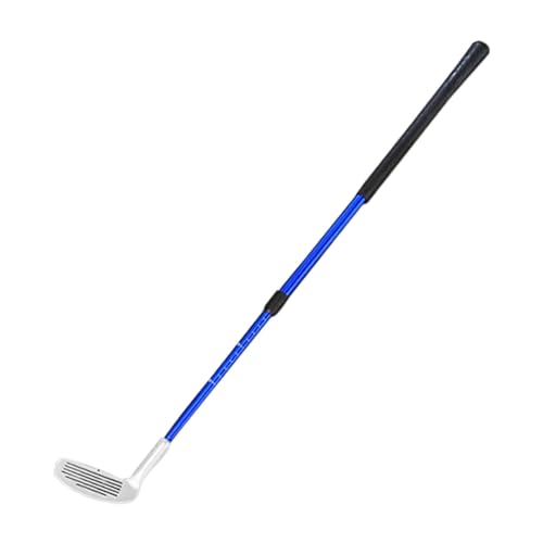 Harilla Teleskop-Golfputter für Links- und Rechtshänder, leicht, doppelseitig, Mini-Golfschläger, Zwei-Wege-Golfrute für Teenager, Kinder, Golfer, Blau von Harilla