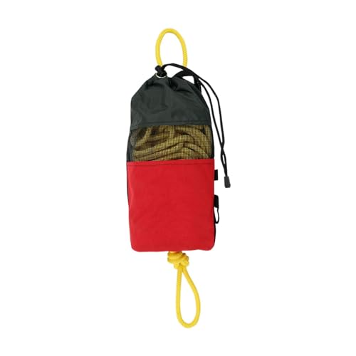 Harilla Wurfsack Wurfsäcke fürs Wasser mit Seilzubehör Leichter Wurfsack zum Schwimmen Yacht Segeln, Rot von Harilla