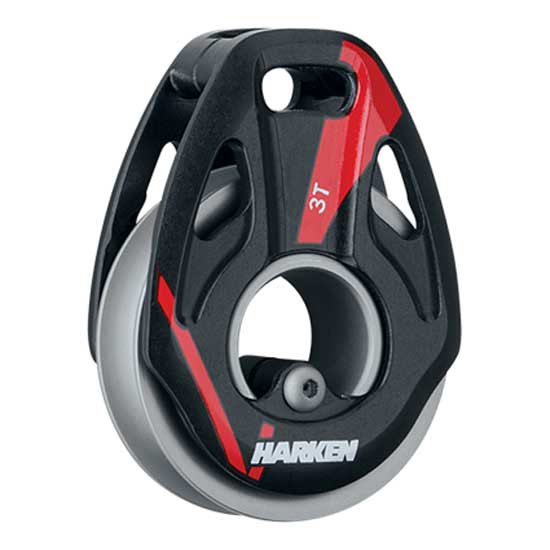 Harken V Block 3t Aluminium Pulley Schwarz von Harken