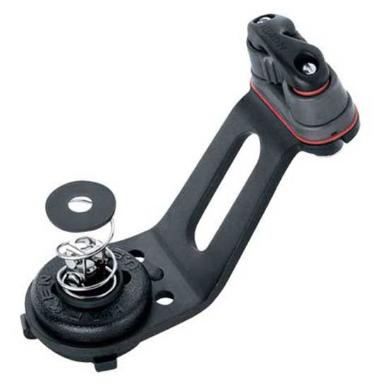 Harken Ball Bearing Swivel Mainsheet Cam Base Support Schwarz,Silber von Harken