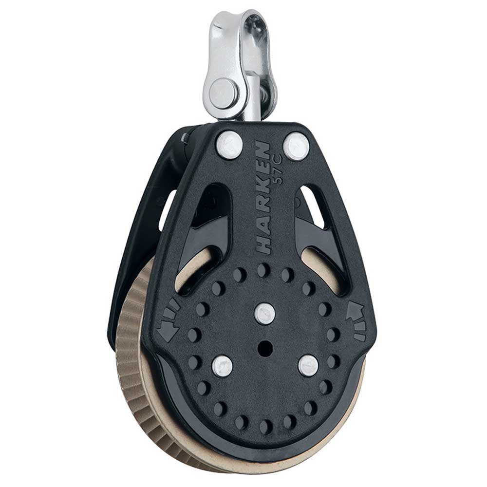 Harken Cabo Ratchamatic Block 57 Mm 1.5 Grip Pulley Schwarz von Harken