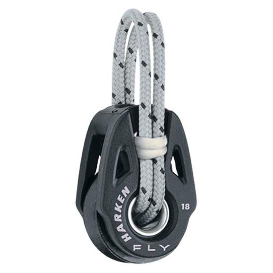 Harken Fly Narrow Head 18 Mm Pulley Schwarz von Harken