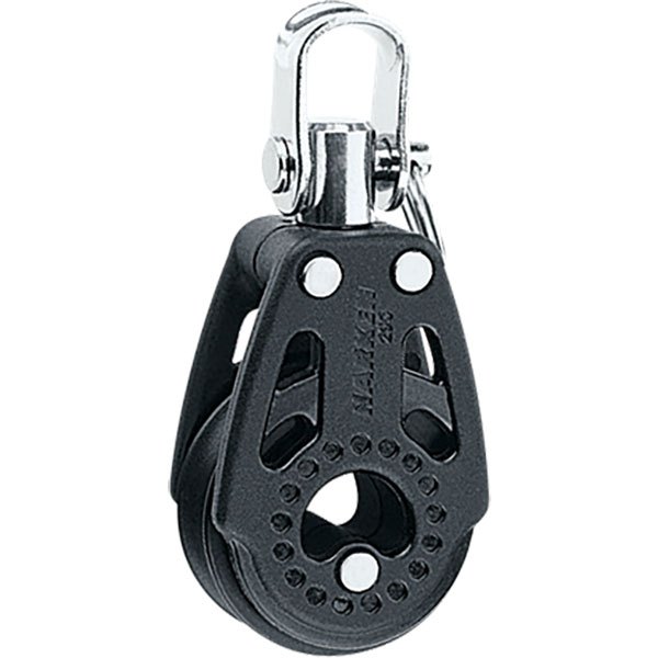 Harken Carbon 29 Mm Single Swivel Pulley Schwarz von Harken