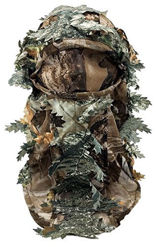 Harrington Marley 3D-Ghillie-Maske für Gesicht, Camouflage, Blätter, Wald, Paintball, Taubenschießen von Harrington Marley