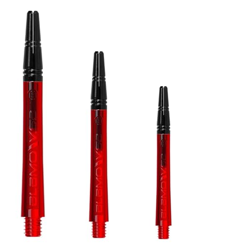 Harrows Alamo VS2 Red - Dart Shafts Medium von Harrows