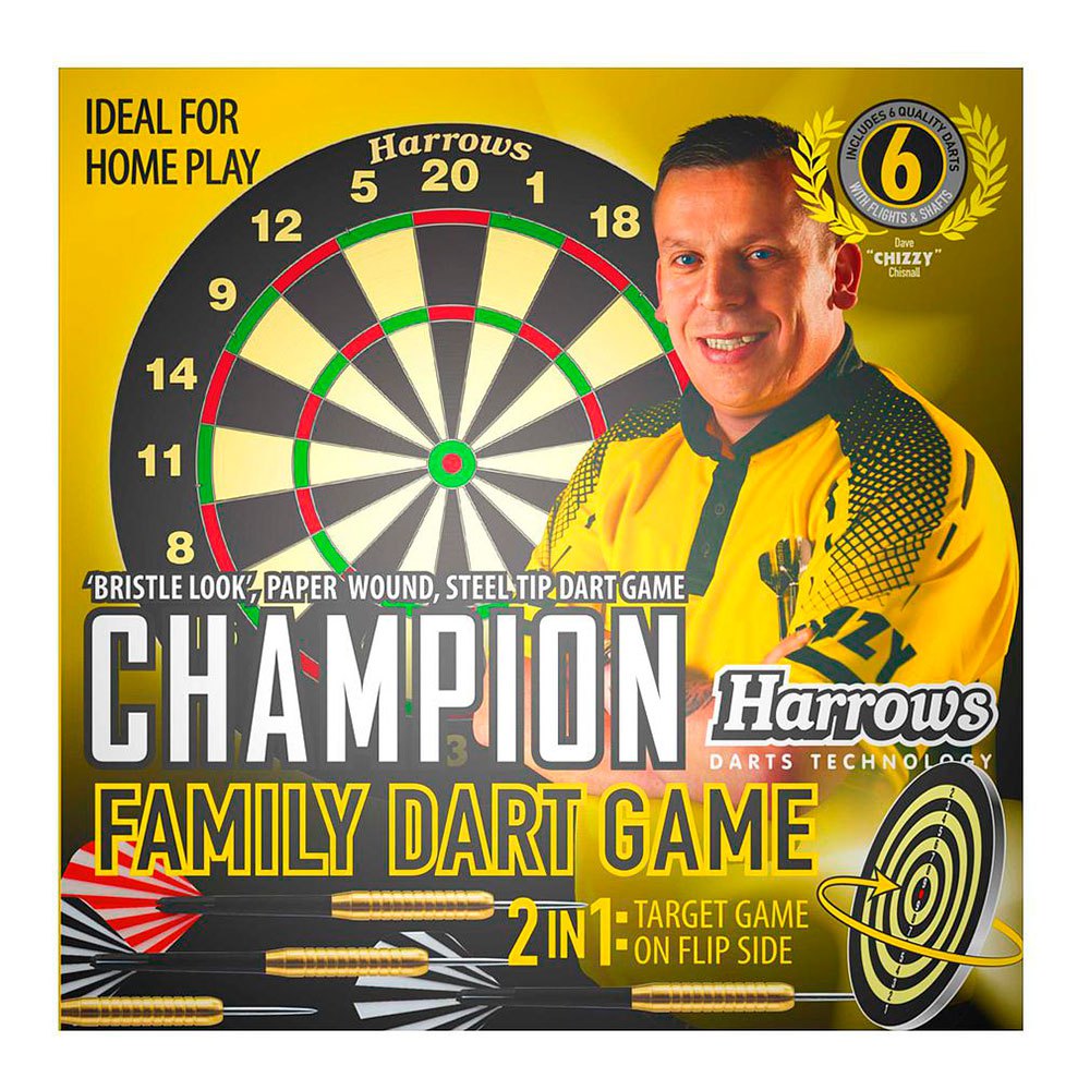 Harrows Chizzy Champion Dart Game Gelb von Harrows