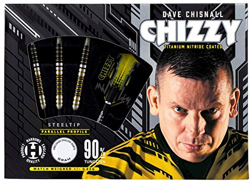 Harrows Darts Dave Chisnall Chizzy 90% Tungsten Steeldarts 24g von Harrows