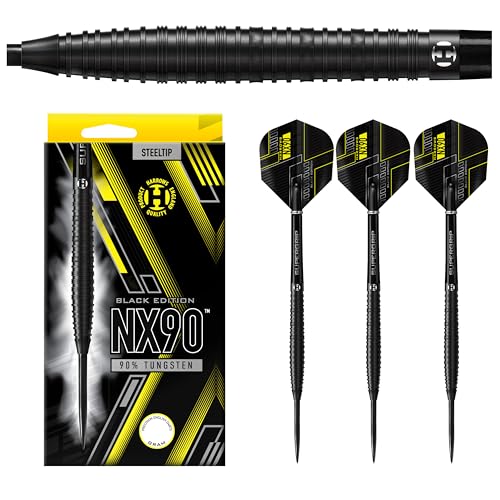 Harrows NX90 Black 90% - Steeldarts 23 Gramm von Harrows