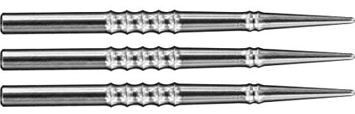 Harrows gefräste Lance Dartspitzen – Präzisionsgefertigte Stahlspitze Ersatzspitzen – 35 mm – Silber von Harrows