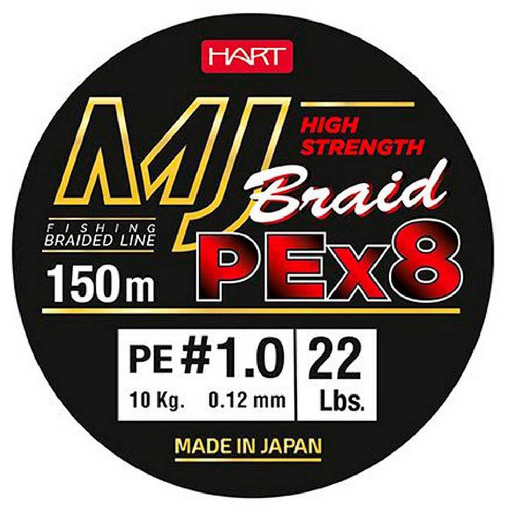 Hart Mj 150 M Braided Line Grün 0.200 mm von Hart