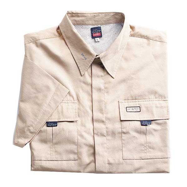 Hart Skye Short Sleeve Shirt Beige 2XL Mann von Hart