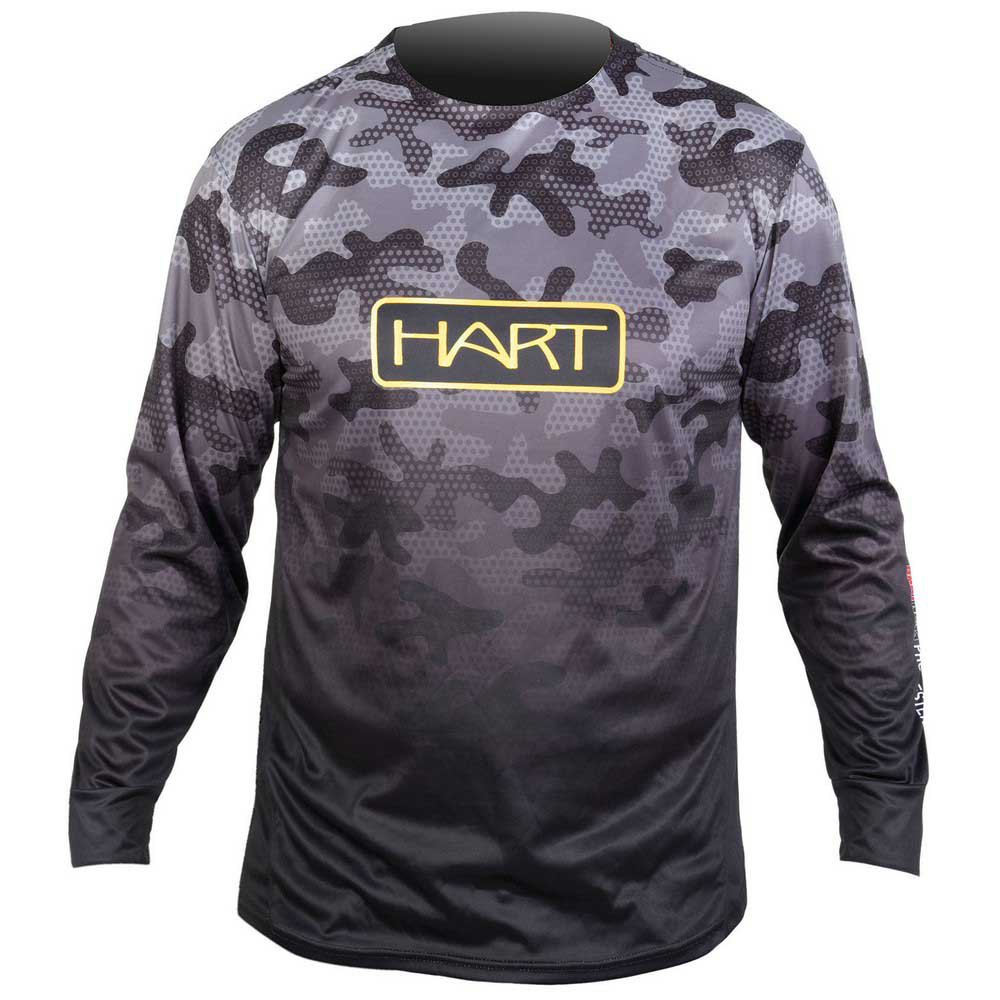 Hart Sport Long Sleeve T-shirt Grau 2XL Mann von Hart