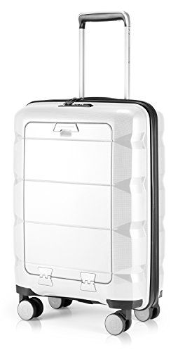 HAUPTSTADTKOFFER - Britz - Hartschalen-Koffer Koffer Trolley Rollkoffer Reisekoffer Erweiterbar, 4 Rollen, TSA, 77 cm, 115 Liter, Weiß von Hauptstadtkoffer