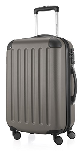HAUPTSTADTKOFFER - Spree - Handgepäck Hartschalen-Koffer Trolley Rollkoffer Reisekoffer, TSA, 55 cm, 42 Liter, Graphit von Hauptstadtkoffer