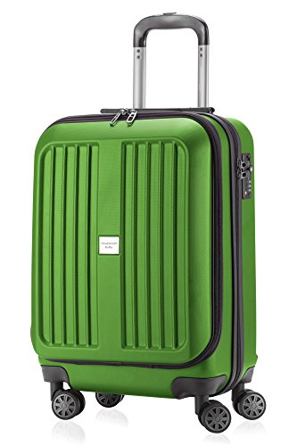 Hauptstadtkoffer - X-Berg - Handgepäck Koffer Trolley Hartschalenkoffer, TSA, 55 cm, 42 Liter, Apfelgrün von Hauptstadtkoffer