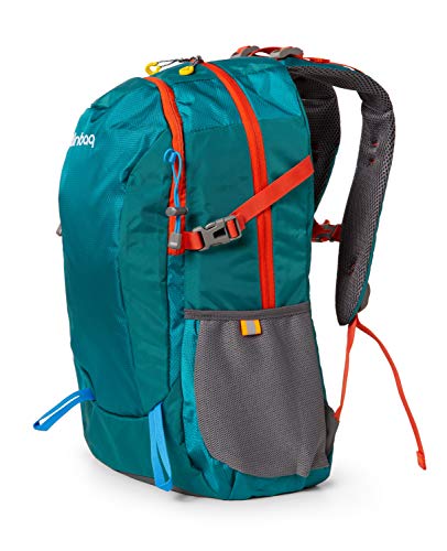 blnbag S2- MULTIFUNKTIONALER BACKPACK, 20L, vielseitig einsetzbar mit Ergonomischen Schultergurten zum Wandern, Schule, Uni, Freizeit für Damen/Herren Adria Blue von Hauptstadtkoffer
