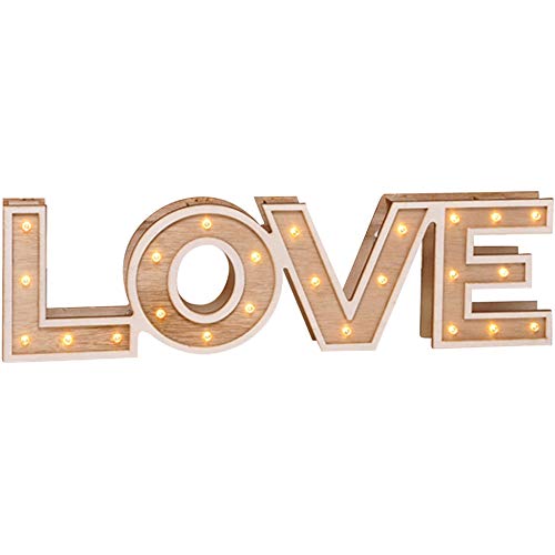 LED Stimmungsbeleuchtung "LOVE" Dekorakton Deko-Schriftzug 54843 von Haushalt International