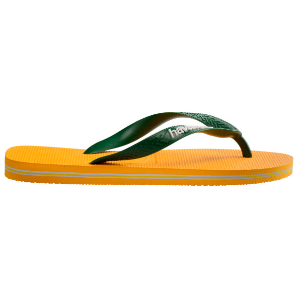 Havaianas - Brasil Logo - Sandalen Gr 37/38 orange von Havaianas