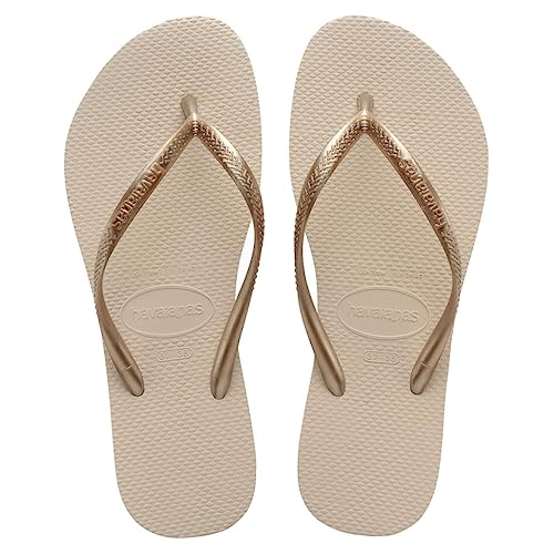 Havaianas Damen Slim Flip-Flops Sandalen Sand 39-40 EU von Havaianas