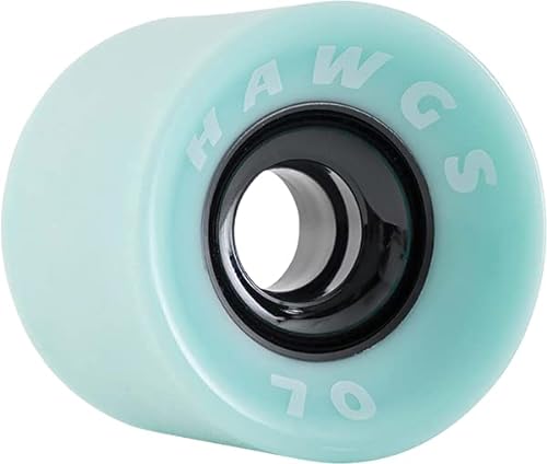 Hawgs Supremes Longboard-Räder, 70 mm, Blaugrün von Hawgs Skateboards