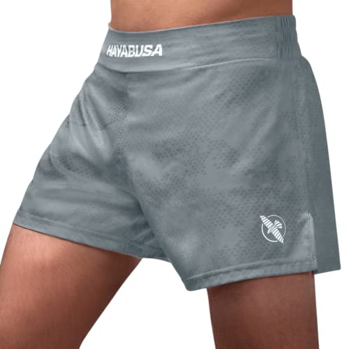 Hayabusa Arrow Kickbox-Shorts, Grau, 86,4 cm von Hayabusa