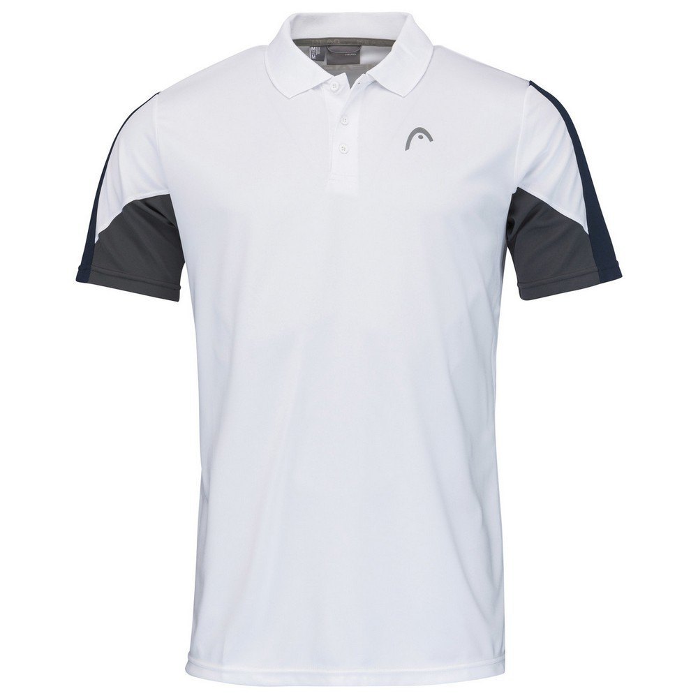 Head Racket Club 22 Short Sleeve Polo Weiß S Mann von Head Racket