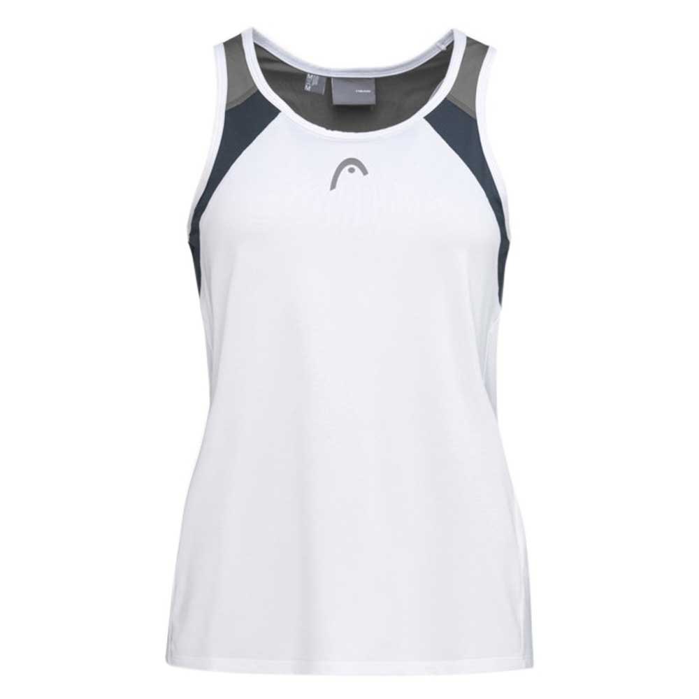 Head Racket Club 22 Sleeveless T-shirt Weiß L Frau von Head Racket