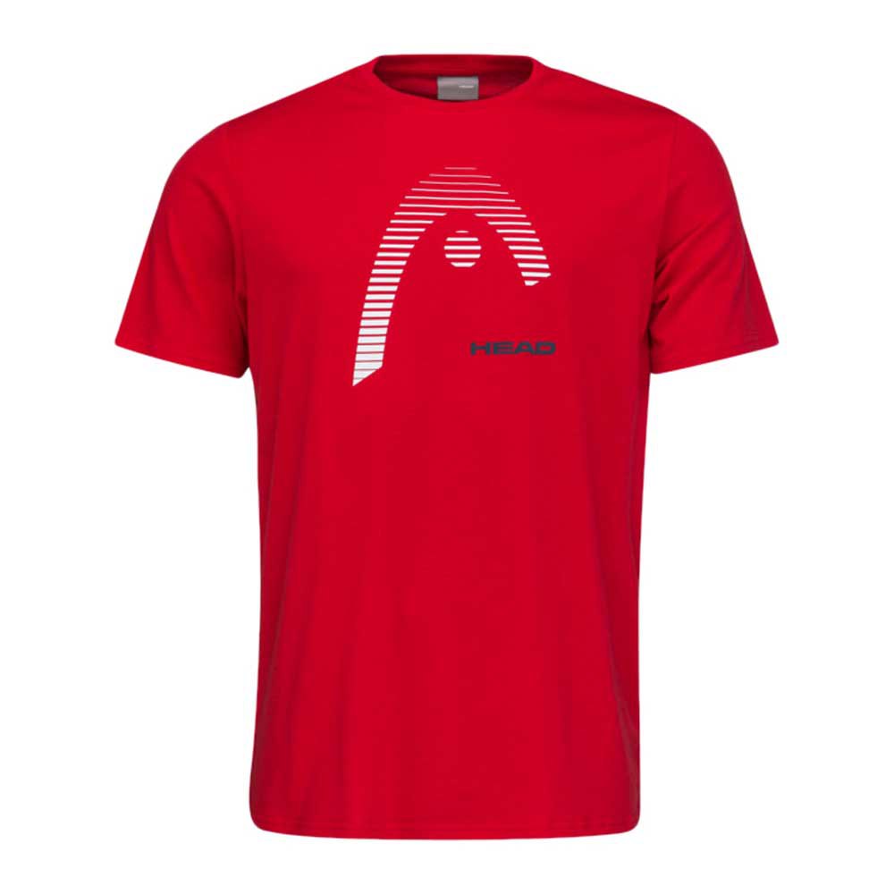 Head Racket Club Carl Short Sleeve T-shirt Rot L Mann von Head Racket