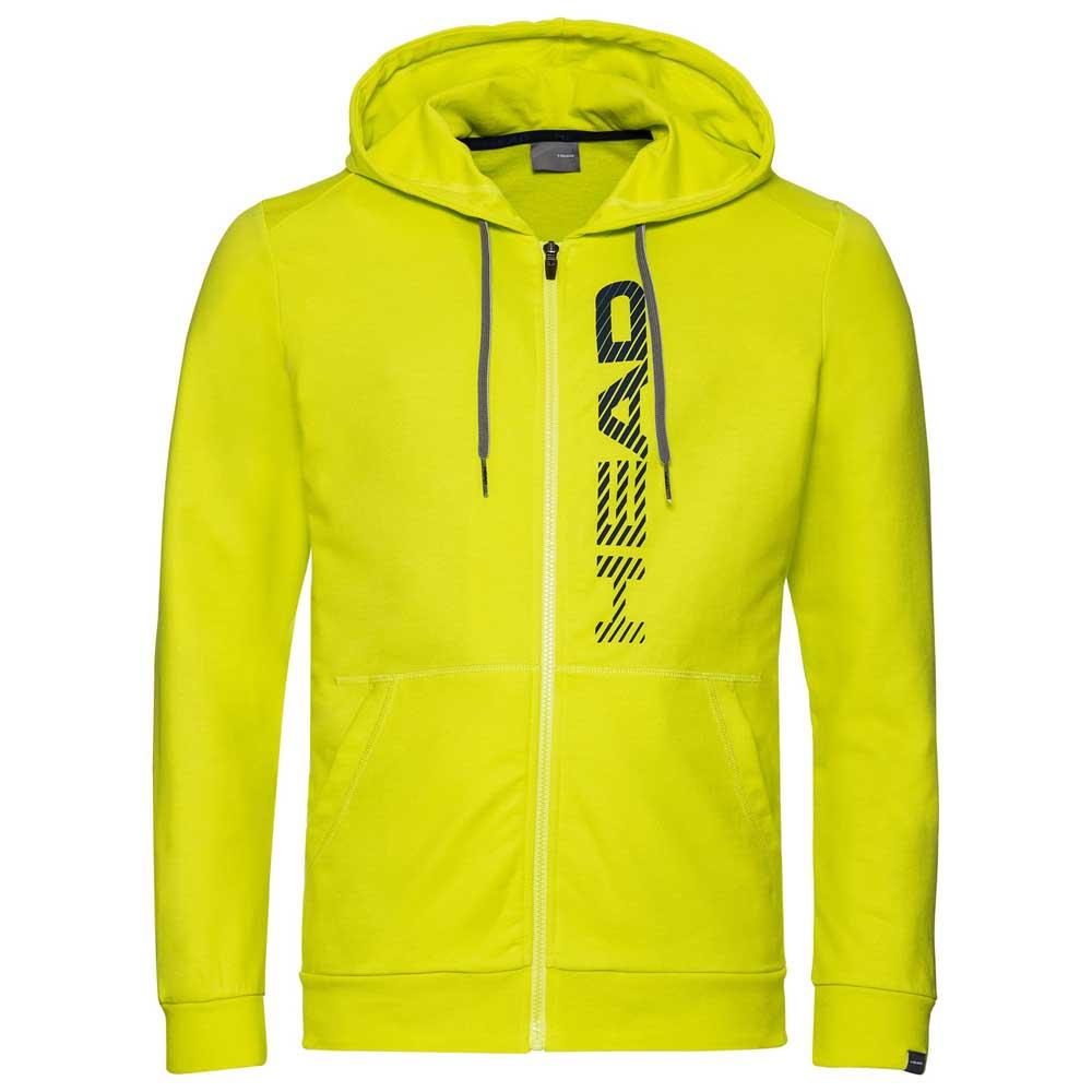 Head Racket Club Fynn Full Zip Sweatshirt Gelb 3XL Mann von Head Racket