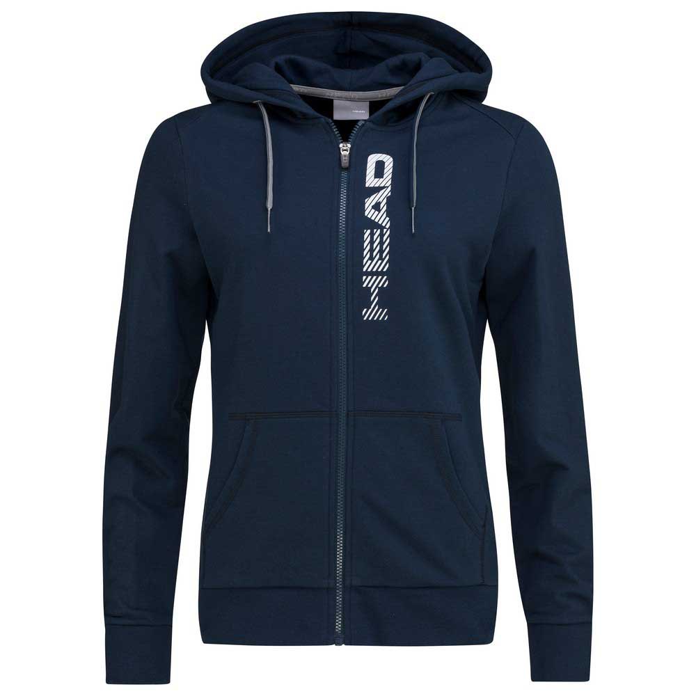 Head Racket Club Greta Full Zip Sweatshirt Blau S Frau von Head Racket