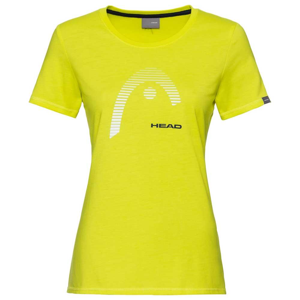 Head Racket Club Lara Short Sleeve T-shirt Gelb M Frau von Head Racket