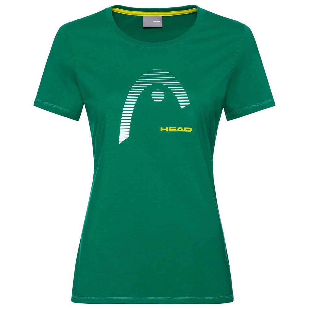 Head Racket Club Lara Short Sleeve T-shirt Grün L Frau von Head Racket