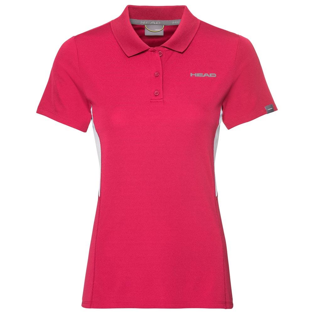 Head Racket Club Tech Short Sleeve Polo Shirt Rosa 140 cm von Head Racket