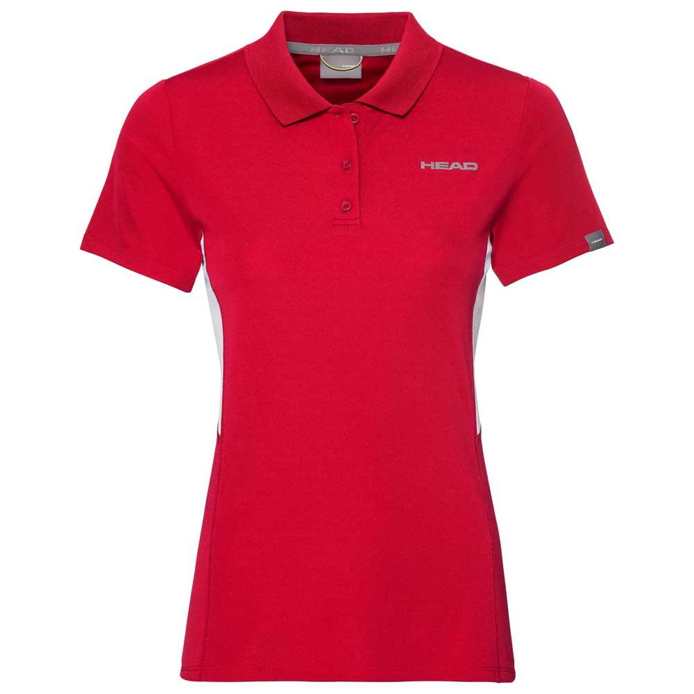 Head Racket Club Tech Short Sleeve Polo Shirt Rot M Frau von Head Racket