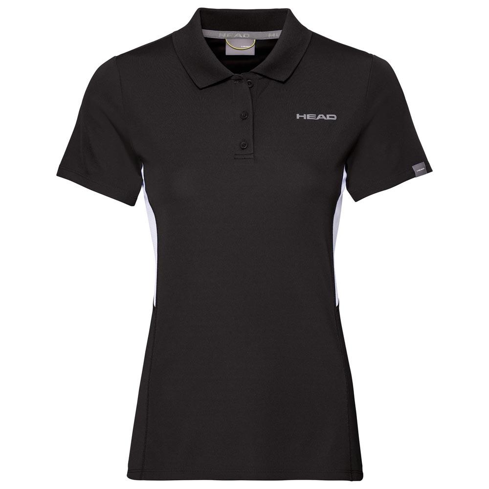Head Racket Club Tech Short Sleeve Polo Shirt Schwarz 164 cm von Head Racket